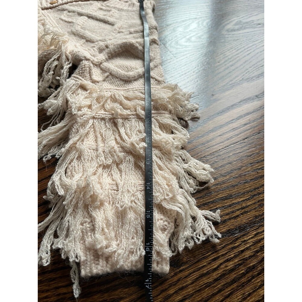 Louise Misha Fringe Cable Cardigan (3-4Y) - Picture 6 of 9
